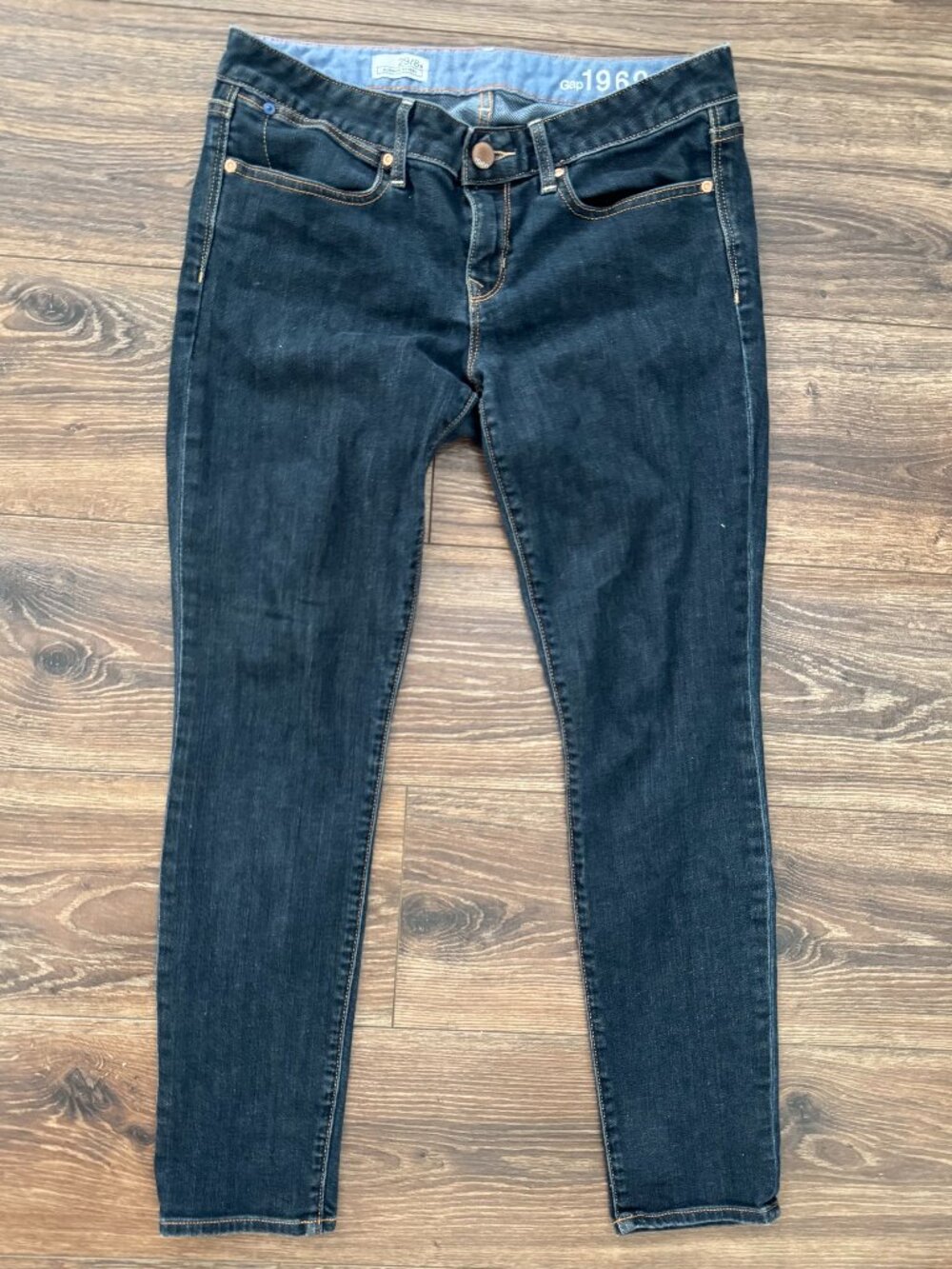 Gap Dark Wash Always Skinny Denim Jeans Size 8